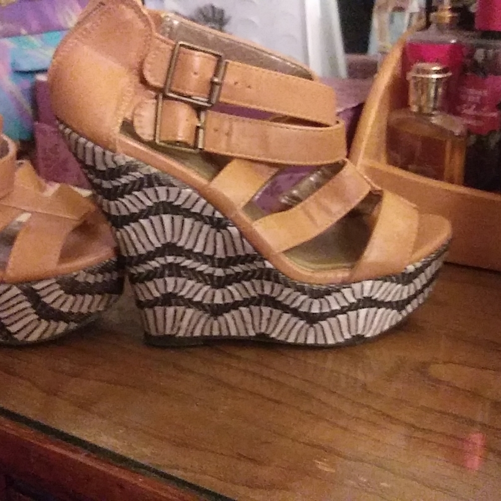 Wedge heel sandal